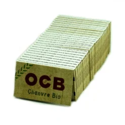Lot De 25 Carnets De Papier à Rouler OCB Bio -Truc Chic Soldes Magasin 25 paquets ocb chanvre bio regular 3