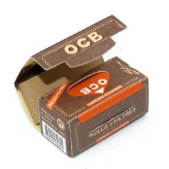 Boite De 16 Rouleaux De Feuilles Virgin Paper + Filtres (Rolls) Slim - OCB Non Blanchi -Truc Chic Soldes Magasin boite de 16 rouleaux de feuilles virgin paper filtres rolls slim ocb non blanchi 2