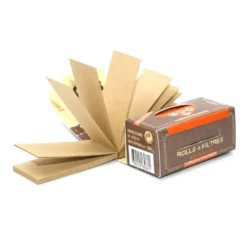 Boite De 16 Rouleaux De Feuilles Virgin Paper + Filtres (Rolls) Slim - OCB Non Blanchi -Truc Chic Soldes Magasin boite de 16 rouleaux de feuilles virgin paper filtres rolls slim ocb non blanchi 3