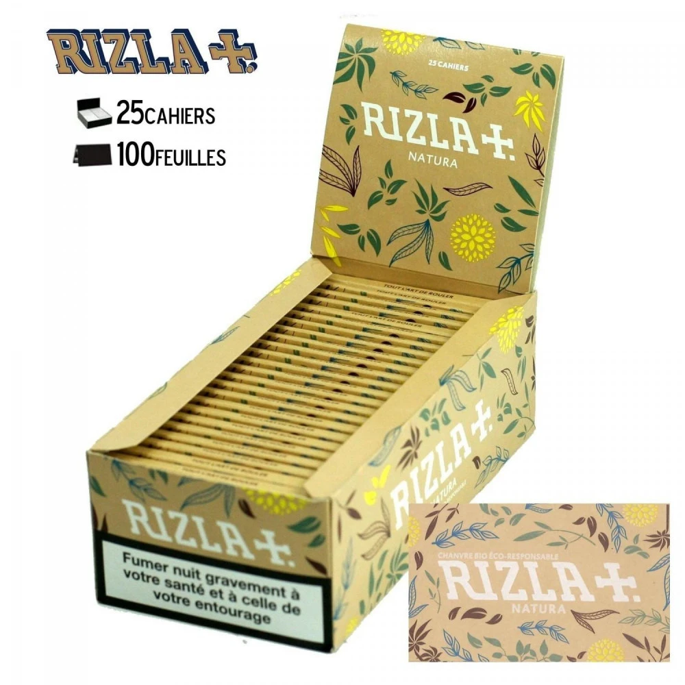 Boite De 25 Cahiers De Feuille Rizla Natura 1 Boite De 25 Cahiers De Feuille Rizla Natura