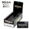 Boite De 25 Carnets De Feuilles à Rouler - Rizla Black
