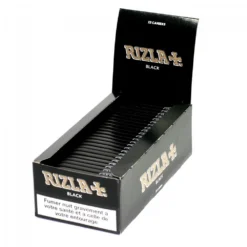 Boite De 25 Carnets De Feuilles à Rouler - Rizla Black -Truc Chic Soldes Magasin boite de 25 carnets de feuilles a rouler rizla black 2
