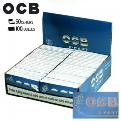Boite De 50 Cahiers Feuilles à Rouler - OCB X-pert