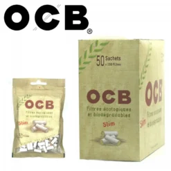 Boite De 50 Sachets De Filtres Slim Bio - OCB
