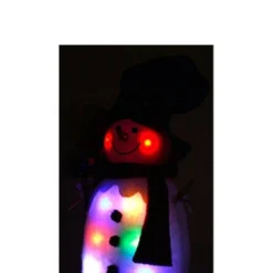 Bonhomme De Neige Lumineux Avec Bonnet