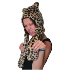 Bonnet Léopard - Déguisement Humoristique