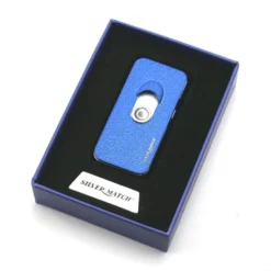 Briquet Silvermatch Turnable - Bleu -Truc Chic Soldes Magasin briquet silvermatch turnable bleu 3