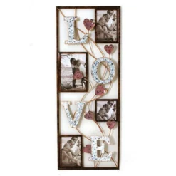 Cadre Photo Mural LOVE En Métal