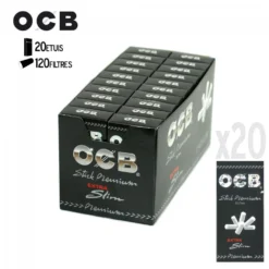 Cartouche De 20 étuis De Filtres Stick Extra Slim OCB 5.7mm