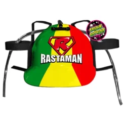 Casque Humoristique - Rastaman