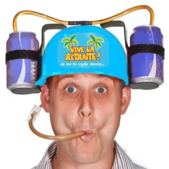 Casque Humoristique - Vive La Retraite -Truc Chic Soldes Magasin casque humoristique vive la retraite 3