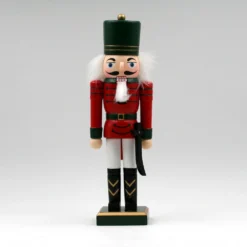 Casse-Noisette Vert En Bois 25 Cm -Truc Chic Soldes Magasin casse noisette vert en bois 25 cm 1