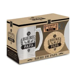 Coffret La Bière De Papa - Chope Dessous De Verre Et Décapsuleur