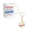 Coffret Mug Et Porte Clés - Maman
