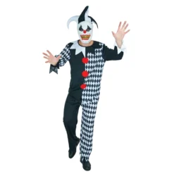 Costume Adulte Taille Unique – Bouffon Maléfique