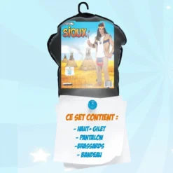 Costume D'Indien (Sioux) - Déguisement Adulte -Truc Chic Soldes Magasin costume d indien sioux deguisement adulte 2