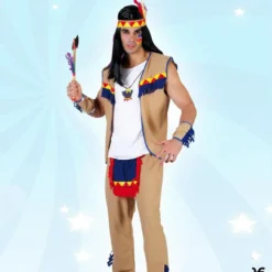 Costume D'Indien (Sioux) - Déguisement Adulte