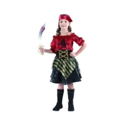 Costume Enfant Pirate Fille Taille 10-12 Ans (L)