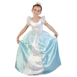 Costume Enfant Princesse Bleue - Taille 7-9 Ans (M)