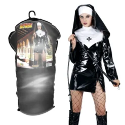 Costume Nonne Simili Cuir