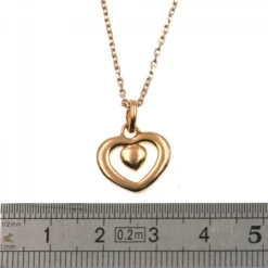 Côur Plaqué Or - Pendentif Côur Avec Chaîne (474274) 8 Côur Plaqué Or - Pendentif Côur Avec Chaîne (474274) -Truc Chic Soldes Magasin cour plaque or pendentif cour avec chaine 474274 3