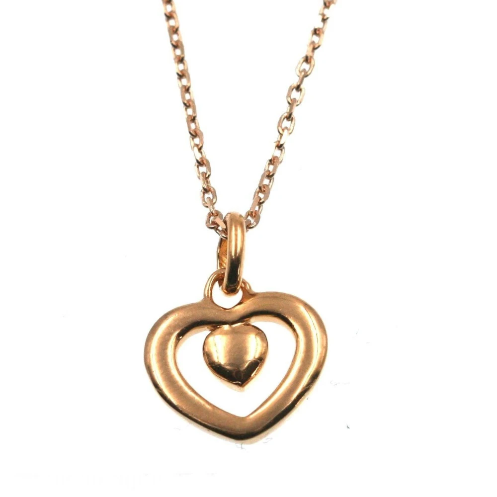 Côur Plaqué Or - Pendentif Côur Avec Chaîne (474274) 1 Côur Plaqué Or - Pendentif Côur Avec Chaîne (474274)