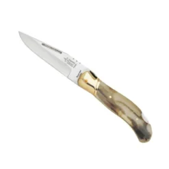 Couteau Laguiole G.David '' Grande Nature '' Manche 12 Cm Corne Blonde – 702