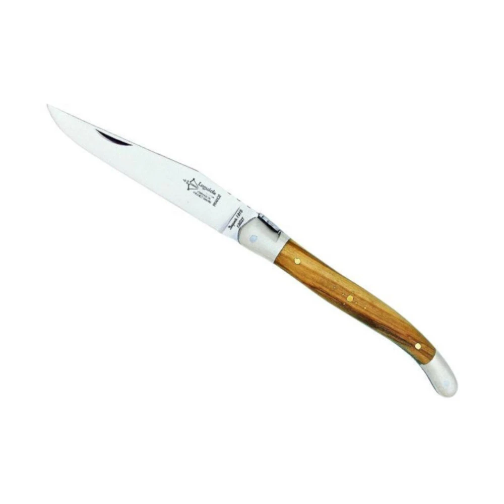 Couteau Laguiole G.David Lame Acier 12C27 Manche 12 Cm Olivier – 6422 1 Couteau Laguiole G.David Lame Acier 12C27 Manche 12 Cm Olivier – 6422