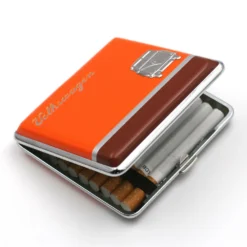 Champ Etuit à Cigarettes Bus Volkswagen – Orange -Truc Chic Soldes Magasin etuit a cigarettes bus volkswagen orange 2