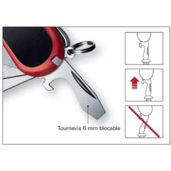 Evogrip Security 101 - Couteau Suisse Victorinox 2.3603.SC -Truc Chic Soldes Magasin evogrip security 101 couteau suisse victorinox 23603sc 2
