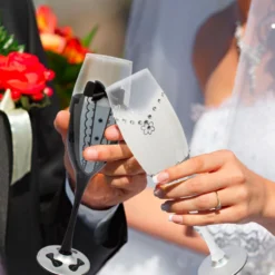 Flute Champagne - Vive Les Mariés ! -Truc Chic Soldes Magasin flute champagne vive les maries 1 2