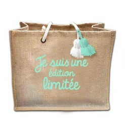 Je Suis Une Edition Limitée - Sac En Toile De Jute