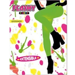 Leggings Jaune Fluo - Flashy Party -Truc Chic Soldes Magasin leggings jaune fluo flashy party 3