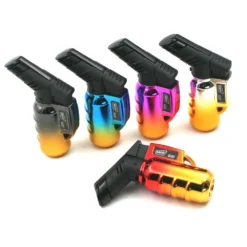 Lot De 5 Briquets Tempête Chalumeau Arc En Ciel Prof