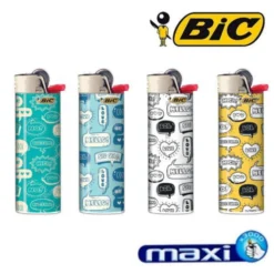Lot De 50 Briquets BIC MAXI J26 - MOMO -Truc Chic Soldes Magasin lot de 50 briquets bic maxi j26 momo 2