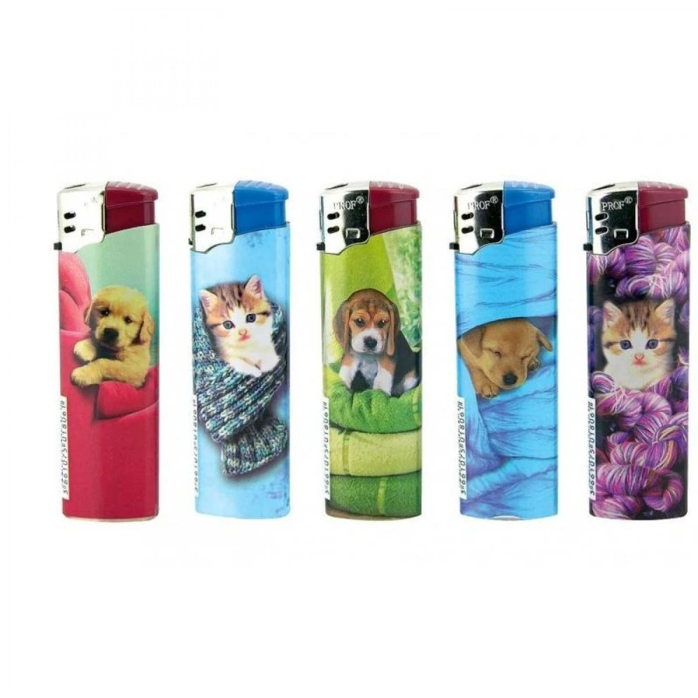 Lot De 50 Briquets Electronique - Chiots & Chatons 1 Lot De 50 Briquets Electronique - Chiots & Chatons