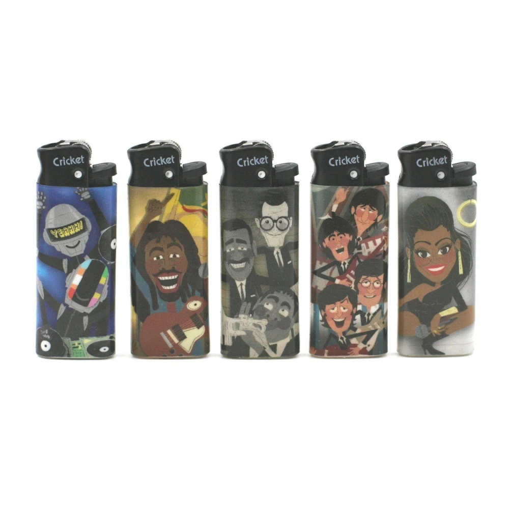 Lot De 50 Briquets Mini Cricket Motif – Disco 2 Lot De 50 Briquets Mini Cricket Motif – Disco – Image 2