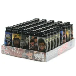 Lot De 50 Briquets Mini Cricket Motif – Disco