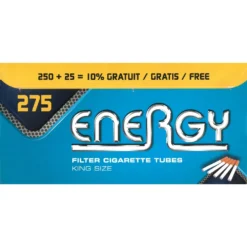 Lot De 9 Boites De 275 Tubes à Cigarettes Energy -Truc Chic Soldes Magasin lot de 9 boites de 275 tubes a cigarettes energy 3