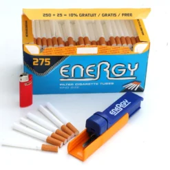 Lot De 9 Boites De 275 Tubes à Cigarettes Energy -Truc Chic Soldes Magasin lot de 9 boites de 275 tubes a cigarettes energy 4
