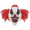 Masque Adulte Latex – Clown Assassin Avec Cheveux