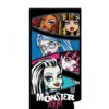 Monster High Serviette De Bain Black