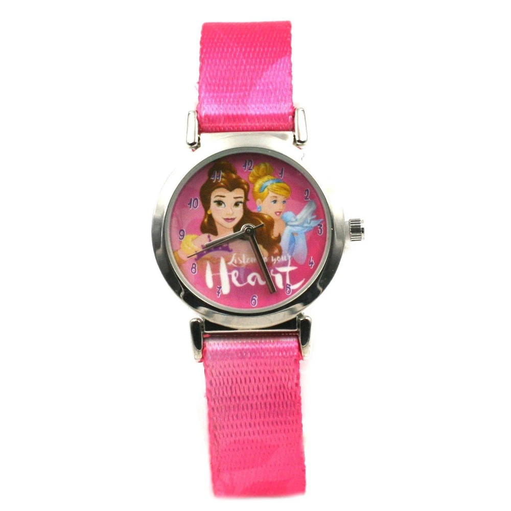 Montre Princess Avec Bracelet Tissu - Disney 2 Montre Princess Avec Bracelet Tissu - Disney – Image 2