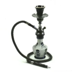 Forest Narguilé à Tête De Mort (33 Cm) - Noir -Truc Chic Soldes Magasin narguile a tete de mort 33 cm noir 2