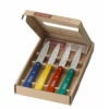 Opinel 1233 Coffret De 4 Couteaux D'Office N°112 Couleur Classique - 946.P