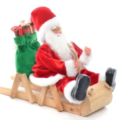 Père Noël Et Son Traineau