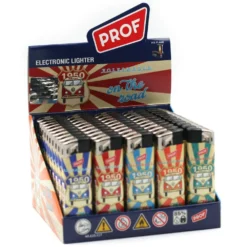 Plaquette De 50 Briquets électroniques Prof V.W