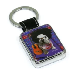 Champ Porte Clef / Briquet USB - Chien Guitariste -Truc Chic Soldes Magasin porte clef briquet usb chien guitariste 3
