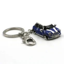 Porte Clés Métal Prenium – Mini Bleu