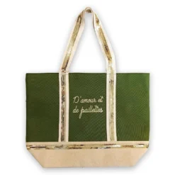 Sac Sequin Vert - D'amour Et De Paillettes